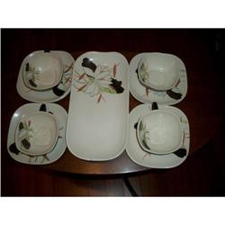 RED WING CONCORD LOTUS TEA SET #1289708