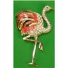 Image 1 : Flamingo Rhinestone-Style Pin #60438 #1289765