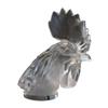 Image 1 : Lalique Crystal Rooster Head in Box #1289792
