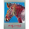 Image 1 : FAB ANDY WARHOL OFFICIAL RARE WILDLIFE ZEBRA #1308419