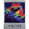 Image 1 : ANDY WARHOL OFFICIAL RARE L/E WILDLIFE FROG #1308420