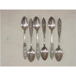 Silver Filigree Spoons Sku1682-105  #1308581