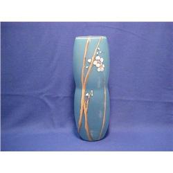 Fenton Cherry Blossoms on Indigo Blue 11 1/2"  #1308965