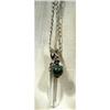 Image 1 : Sterling Wizard with Bloodstone quartz scepter #1308988