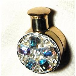 Aurora Borealias Encrusted Goldtone Perfume #1308992