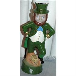 Jim Beam  Leprechaun Bottle wiskey decanter  #1309007