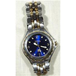 Fossil Blue Watch WR  Blue dial #1309018