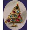 Image 1 : Weiss Christmas Tree Brooch multi color aurora #1309019