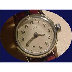 Vint. Manual Wind Timex  Chrome Plated Bezel #1309023