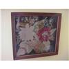 Image 1 : SO CHIC VICTORIAN ROSES NEEDLEPOINT FRAMED #1309178