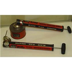 2 Back Flag Spray Plunger Cans #1309188