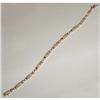 Image 1 : PRINCESS CUT diamond tennis bracelet diamond #1314176