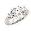 1.5 carat G VS1 diamond engagement ring 3 stone#1314344
