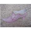 Image 1 : GORGEOUS VICTORIAN PORCELAIN SHOE PINK LUSTRE #1314709