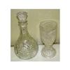 Image 1 : Glass Decanter & Goblet #1315012