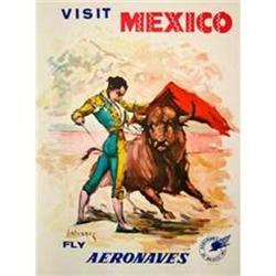 Vintage Poster by ALVAREZ C1955 #2708 #1341965