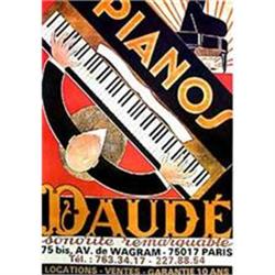 Vintage Poster by DAUDE` C1950 #4199 #1342028