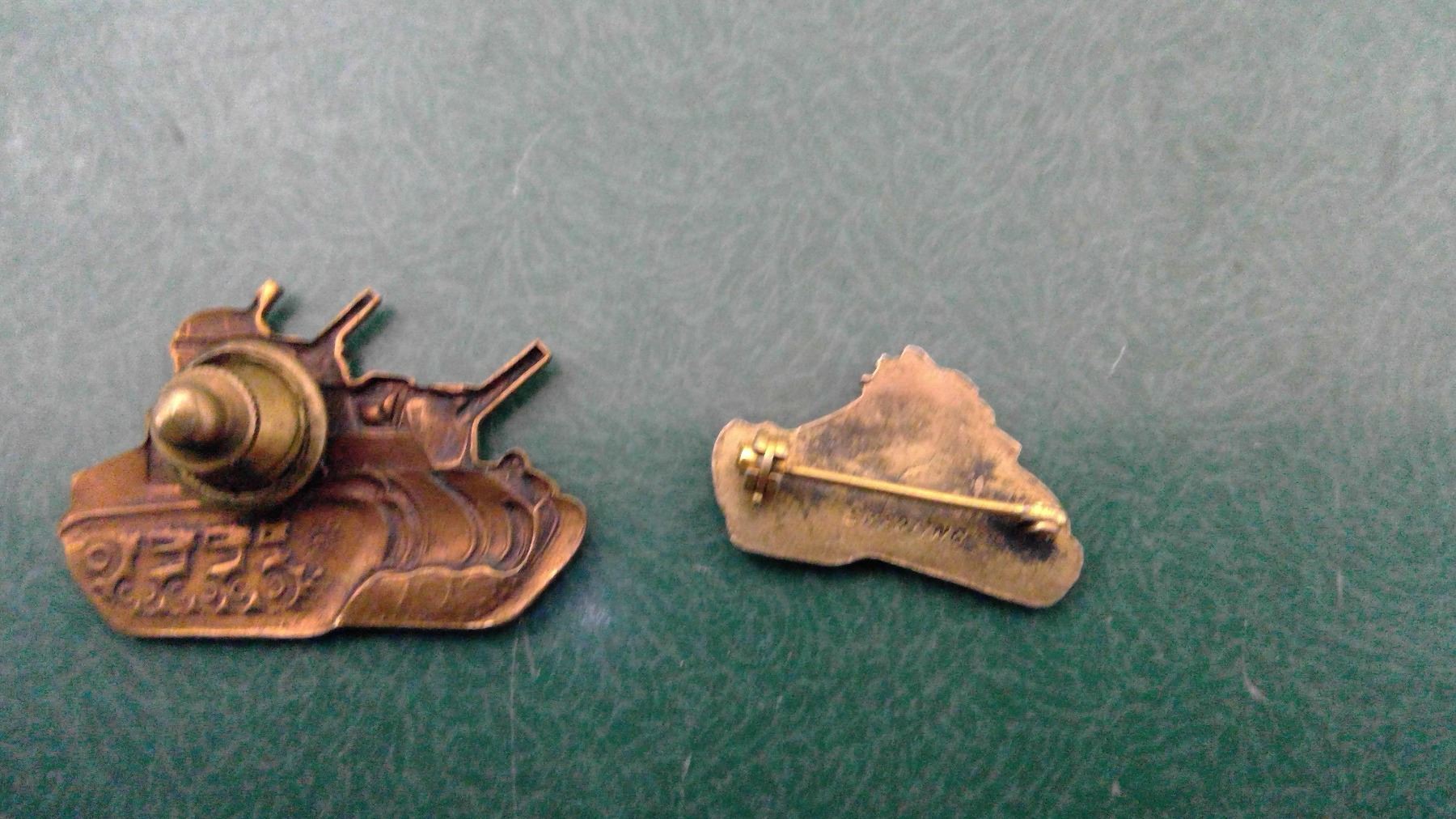 Tank Driver Pin Tank/Panzer Pins
