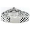 Image 5 : Rolex Mens Stainless Steel MOP Diamond Lugs & Sapphire String Datejust Wristwatc