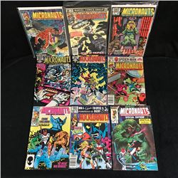 ASSORTED MICRONAUTS COMIC BOOK LOT (MARVEL COMICS)