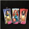 Image 1 : DISNEY PRINCESS DOLLS (MULAN, ROYAL SHIMMER & SNOW WHITE)