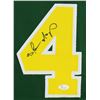 Image 2 : SEATTLE SUPERSONICS SHAWN KEMP AUTHENTIC AUTOGRAPHED GREEN PRO STYLE JERSEY (JSA)