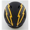 Image 3 : KEENAN ALLEN SIGNED LOS ANGELES CHARGERS FULL-SIZE ECLIPSE ALTERNATE SPEED HELMET (BECKETT COA)