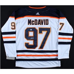 ADIDAS CONNOR McDAVID SIGNED EDMONTON OILERS CAPTAIN JERSEY (PSA CERTIFIED)