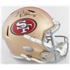 Image 1 : George Kittle Signed 49ers Full-Size Speed Helmet (Beckett COA)