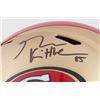 Image 2 : George Kittle Signed 49ers Full-Size Speed Helmet (Beckett COA)