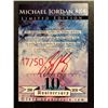 Image 2 : MICHAEL JORDAN #84 LIMITED EDITION 2020 EDWARD VELA TRADING CARD