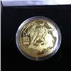 Image 2 : BATMAN 80 YEARS OF BATMAN DC COMICS COLORED 24KT GOLD PLATED COIN