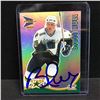 Image 1 : BRETT HULL SIGNED PRISM HOCKEY CARD