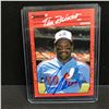 Image 1 : TIM RAINES SIGNED DONRUSS BASEBALL CARD