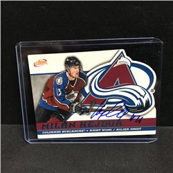 MILAN HEJDUK SIGNED ATOMIC HOCKEY CARD