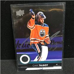 CAM TALBOT SIGNED UPPER DECK HOCKEY CARD