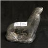 Image 1 : ORIGINAL HAND MAD WOLF SOAP STONE SCULPTURE (6")