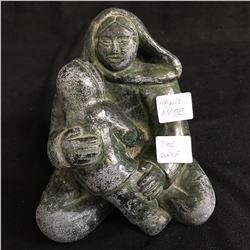 ORIGINAL HAND MADE SOAP STONE SCULPTURE (6")