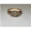Image 2 : 10K Yellow Gold Cubic Zirconia Ring