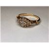 Image 3 : 10K Yellow Gold Cubic Zirconia Ring