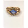 Image 1 : 14K Yellow Gold Tanzanite Ring