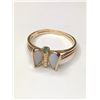 Image 2 : 14K Yellow Gold Butterfly Ring