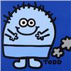 Image 2 : Todd Goldman, "Mr Fartface" Original Acrylic Painting on Gallery Wrapped Canvas, Hand Signed with Ce