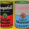 Image 2 : Steve Kaufman (1960-2010), "Campbell's Soup Cans" Hand Painted Limited Edition Silkscreen on Canvas 