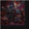 Image 2 : Vincent Cacciotti, "Rose" Framed Original Oil Painting on Canvas, Hand Signed with Letter of Authent
