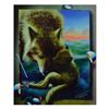 Image 1 : Ferjo, "Cuddle Up with Mom" Limited Edition on Canvas, Numbered and Signed with Letter of Authentici