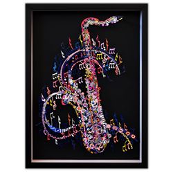 Patricia Govezensky- Original Painting on Cutout Steel "Orchestra"