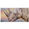 Image 1 : "White Rhino" Limited Edition Giclee on Canvas by Martin Katon, Numbered and Hand Signed. This piece