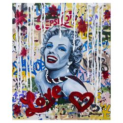 Nastya Rovenskaya- Mixed Media "Smile"