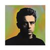 Image 1 : Steve Kaufman (1960-2010), "James Dean" Hand Painted Unique Variation Hand Pulled Silkscreen on Canv
